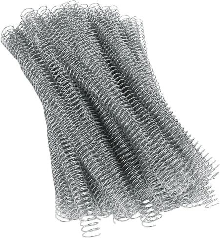 Professional Spiral Binding Coil 100PCS Kit 19mm Diameter 170 Sheet Capacity 48 Teeth 4:1 Pitch for Office Documents Projects Business Presentations (Gold) in Saudi Arabia