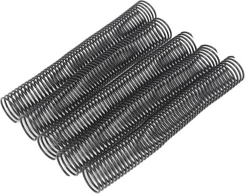 ciciglow Spiral Binding Coil High Capacity 38mm Diameter 48 Loop for A4 Paper 18 Pcs Set for Office Documents in Saudi Arabia