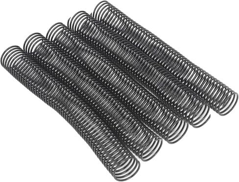 ciciglow Spiral Binding Coil High Capacity 38mm Diameter 48 Loop for A4 Paper 18 Pcs Set for Office Documents in Saudi Arabia