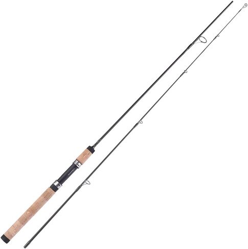 Sougayilang Fishing Rods Graphite Lightweight Ultra Light Trout Rods 2 Pieces Cork Handle Crappie Spinning Fishing Rod in Saudi Arabia