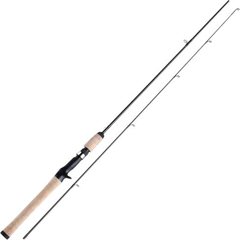 Sougayilang Fishing Rods Graphite Lightweight Ultra Light Trout Rods 2 Pieces Cork Handle Crappie Spinning Fishing Rod in Saudi Arabia