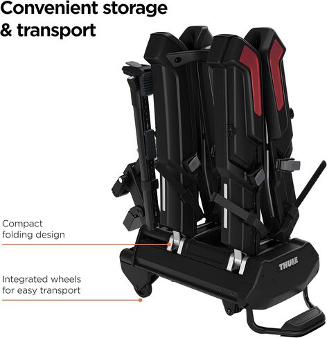 Thule Epos 3 Bike Rack with Lights & License Plate Holder- E-Bike Compatible- 75lb (150lb Total) Capacity- Fits 2" Hitch in Saudi Arabia