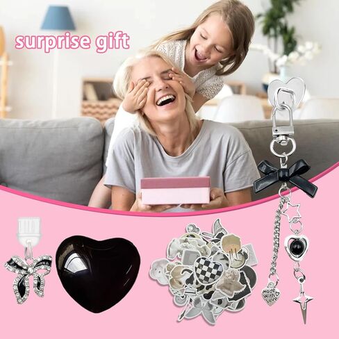 مجموعة سحر لطيفة لجهاز Kindle، بما في ذلك قابس الغبار من النوع C/USB C، وحامل قبضة النجمة، وسلاسل مفاتيح لامعة مع خطاف، وحليات متوافقة مع Kindle/القارئ الإلكتروني/الهاتف in Kuwait