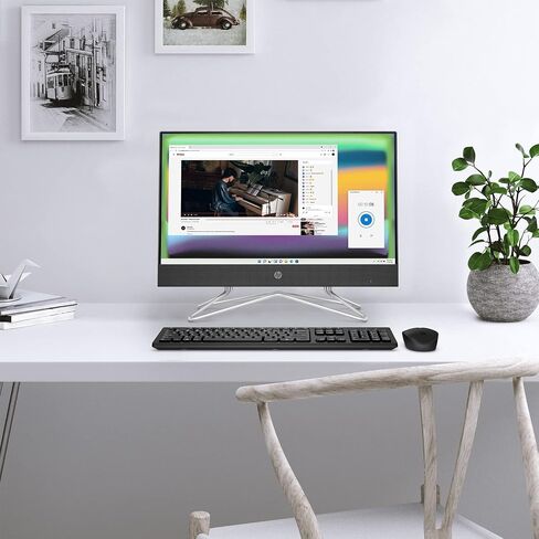 كمبيوتر مكتبي HP 27 الكل في واحد بشاشة تعمل باللمس، ذاكرة وصول عشوائي DDR5 سعة 32 جيجابايت، محرك أقراص SSD سعة 1 تيرابايت، Intel 12 Core Ultra 7 155U، شاشة لمس FHD IPS، لوحة مفاتيح وماوس لاسلكي، Win 11 Pro، كاميرا 1080 بكسل، مع ملحقات in Kuwait