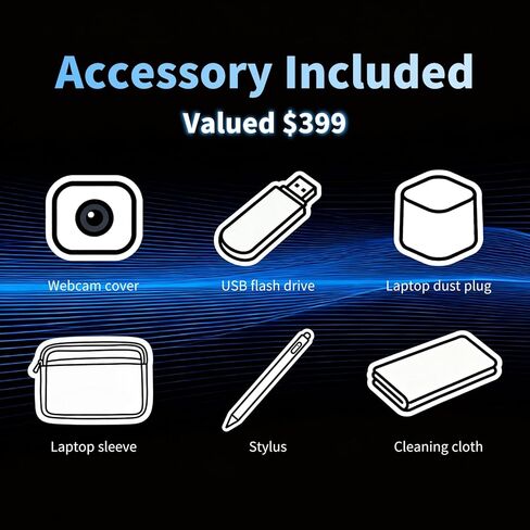 كمبيوتر مكتبي HP 27 الكل في واحد بشاشة تعمل باللمس، ذاكرة وصول عشوائي DDR5 سعة 32 جيجابايت، محرك أقراص SSD سعة 1 تيرابايت، Intel 12 Core Ultra 7 155U، شاشة لمس FHD IPS، لوحة مفاتيح وماوس لاسلكي، Win 11 Pro، كاميرا 1080 بكسل، مع ملحقات in Kuwait