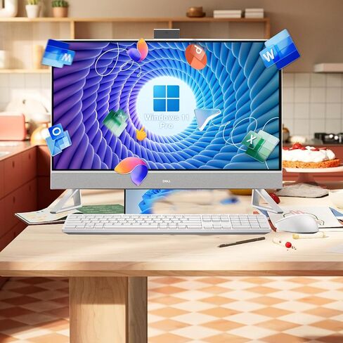 Dell Inspiron 7730 All-in-One Desktop Computer, 27" FHD Touch Screen, Intel Core 7-150U(Up to 5.4 GHz), GeForce MX570A, WiFi 6E, Wireless KB & Mouse, Windows 11 Pro, Accessories(32 GB RAM, 1 TB SSD) in Kuwait