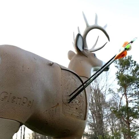 هدف الرماية GlenDel Full-Rut Buck ثلاثي الأبعاد مع قلب إدراج قابل للاستبدال in Kuwait