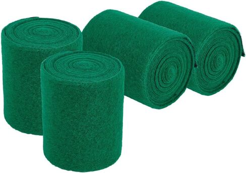 OLYCRAFT 4Pcs Tree Protectors for Slacklines Ziplines 2.1 Yard Tree Swing Trunk Protector Guards Non Slip Felt Wrap Wear with Hook and Loop Fastener for Ziplines Hammocks Slackline Rope-3.9 Inch Wide in Saudi Arabia