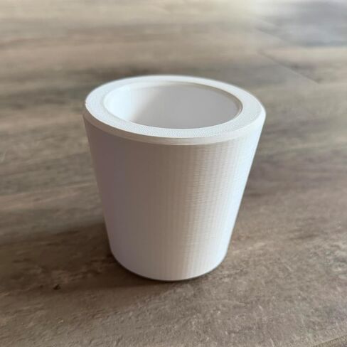 Red Bull Slim Can Cup Holder Adapter (3D Printed in The USA) (Space Grey) in Saudi Arabia