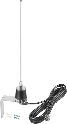 2 Meter & 70cm UHF VHF Dual Band 144/430MHz NMO Magnetic Base Mount Antenna with 16.5 FT UHF PL259 Male Plug Kit for Trunk Vehicle Car Mobile Radio Transceiver Two Way Radio, Eifagur in Saudi Arabia