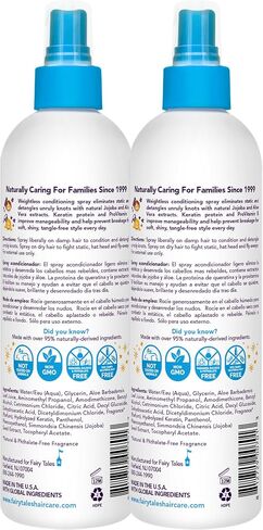 Fairy Tales Tangle Tamer Detangling Spray for Kids - Ultra Moisturizing and Anti Frizz Protection - Paraben Free, Sulfate Free - 12 Oz in Kuwait