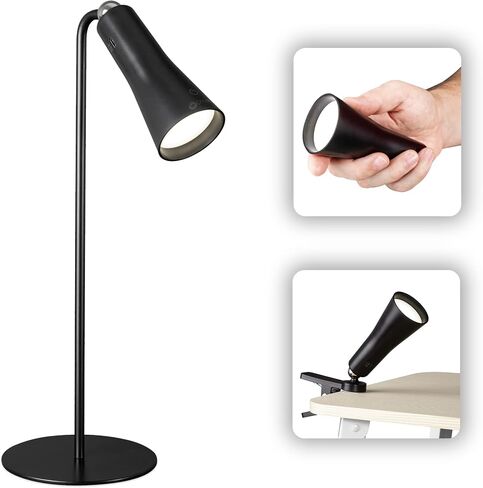OttLite Switch 3-in-1 Rechargeable Task Lamp, Clearsun, White, Retail in Saudi Arabia