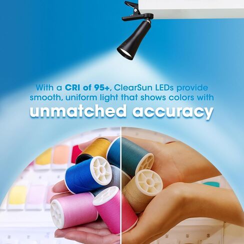 OttLite Switch 3-in-1 Rechargeable Task Lamp, Clearsun, White, Retail in Saudi Arabia