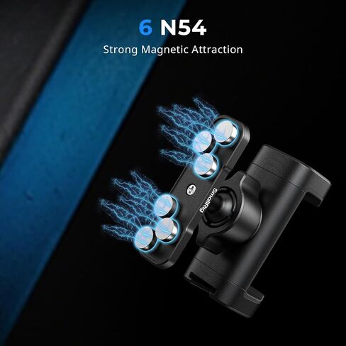 SMALLRIG Magnetic Phone Mount Gym for iPhone 17/16/15/14/13 Series, Adjustable Phone Holder Gym for Huawei, for Samsung, for Xiaomi, Double-Sided Magnetic Design - 5460 in Saudi Arabia