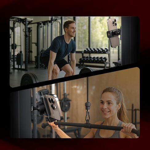 SMALLRIG Magnetic Phone Mount Gym for iPhone 17/16/15/14/13 Series, Adjustable Phone Holder Gym for Huawei, for Samsung, for Xiaomi, Double-Sided Magnetic Design - 5460 in Saudi Arabia