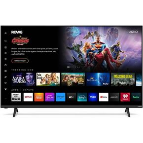 VIZIO 55" 4K UHD QLED Smart TV with Dolby Vision HDR, Wi-Fi 6, HDMI 2.1, Bluetooth, Alexa and Apple AirPlay Compatible (VQD55M-0804) (Renewed) in Kuwait