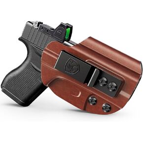 حافظة IWB متوافقة مع Glock 43، 43X، 43X MOS - حافظة حمل مخفية مع مخلب مخفي مثالية للملحق داخل حزام الخصر in Kuwait