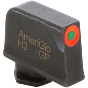 Ameriglo ProGlo Green Tritium Front Sight for Glock, Orange Outline, .315" H .125" W, Enhanced Accuracy, Low Light Compatible (GL-212-315-OR-C) in Saudi Arabia