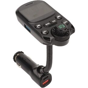 جهاز إرسال FM، محول راديو BC86 يدعم بروتوكول الشحن، شاحن سيارة، مشغل Mp3 يدعم PD30W QC18W in Kuwait