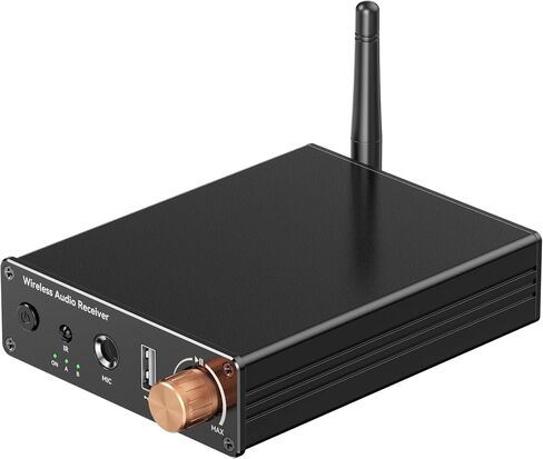 Bluetooth 6.0 Receiver, Bluetooth Audio Adapter with 3.5mm AUX RCA Cable, Wireless Audio Receive Old Stereo/Home Speakers/Wired Headphones/Home Audio Music Streaming Stereo System in Saudi Arabia
