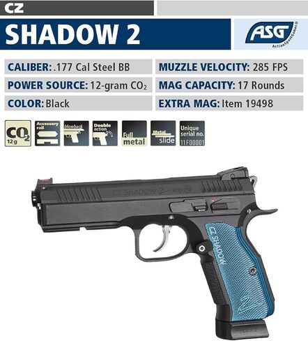 ASG تشيكوسلوفاكيا الظل 2 CO2 BB أيرغون in Kuwait