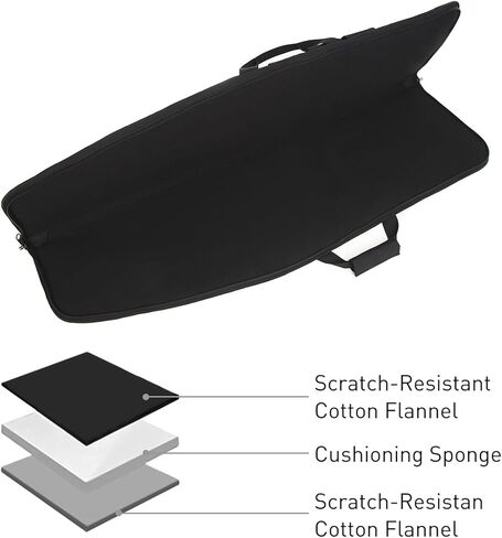 Soft-Rifle-Case Tactical-Gun Range-Bag Hunting-Shooting Sports-Storage - Padded Transport with 5 Pouches Adjustable Shoulder Strap in Saudi Arabia