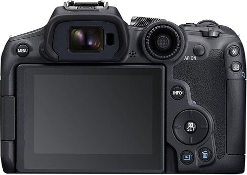 Canon EOS R7 Mirrorless Camera with Canon RF 24-105mm f/4-7.1 IS STM Lens + 64 GB Memory + Video LED Light + Microphone + Camera Case + More (26pc Bundle) (Renewed) in Saudi Arabia