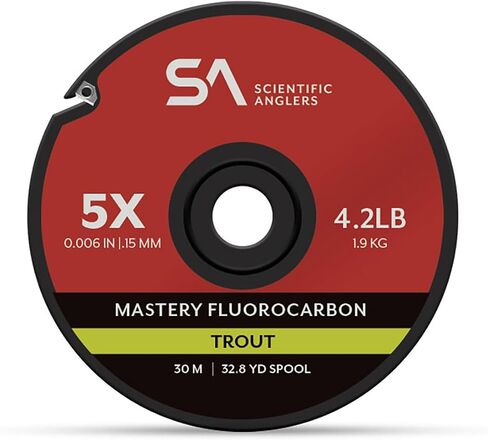 SA Mastery Trout Fluorocarbon Freshwater Fly Fishing Tippet in Saudi Arabia