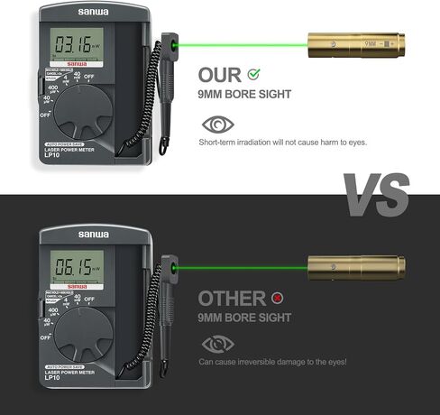 Feyachi Green Bore Sight 9mm/223 5.56mm/12 Gauge Bore Sight Laser Boresighter with 3 Sets of Batteries in Saudi Arabia