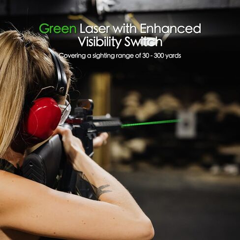 Feyachi Green Laser Bore Sight 223 5.56mm تصميم التبديل ليزر Boresighter مع 3 مجموعات من البطاريات in Kuwait