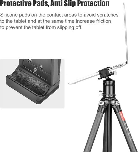 SUNWAY PC-05 Universal Big Laptop Stand for Arca Swiss Tripod, Laptop Holder for MacBook pro, Tablet Mount for Pad, Tripod Pad Adapter in Saudi Arabia