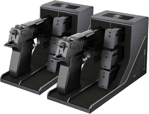 SUMING Universal Pistol Rack, Handgun Rack Pistol Holder for Gun Safe, Gun Holder Protective Pistol Stand Gun Storage Fit Most Handguns in Saudi Arabia