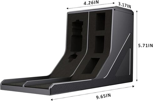 SUMING Universal Pistol Rack, Handgun Rack Pistol Holder for Gun Safe, Gun Holder Protective Pistol Stand Gun Storage Fit Most Handguns in Saudi Arabia