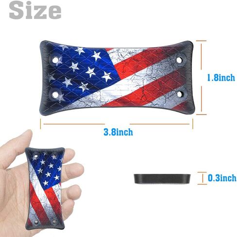 Gun Magnet Mount, 50 Lbs Rating,Rubber Coated Gun Holder for Pistol, Handgun, Shotgun, Rifles, Revolvers, Safe, Hunting, Firearm Accessories, Using in Car, Truck, Wall, Desk, Vehicle and Home in Saudi Arabia