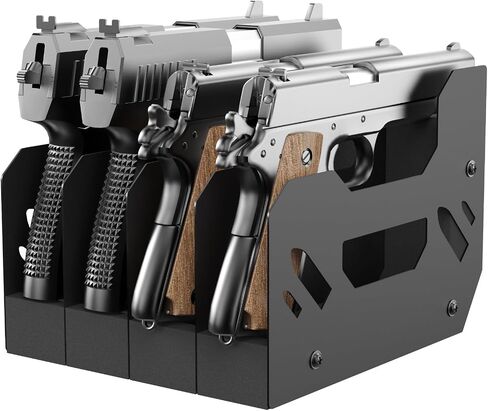 Foam Pistol Rack for Gun Safe & Gun Cabinet Accessories, Durable Soft Foam Handgun Organizer with Moisture/Scratch Resistance & Anti-Slip, Firearm Storage Rack Stand for Displays in Saudi Arabia