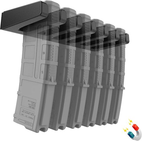 حامل حائط PMAG، حامل ماج AR، رف تخزين Mag للتعديل 2، Hexmags، MFTmags، عرض مجلة لـ PMAG 30 Round 5.56 223 in Kuwait