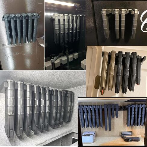 حامل حائط PMAG، حامل ماج AR، رف تخزين Mag للتعديل 2، Hexmags، MFTmags، عرض مجلة لـ PMAG 30 Round 5.56 223 in Kuwait