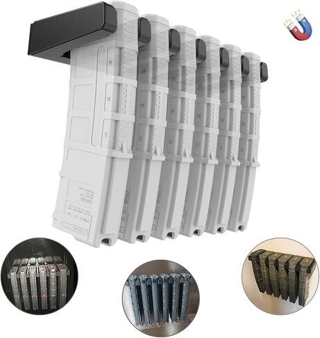 حامل حائط PMAG، حامل ماج AR، رف تخزين Mag للتعديل 2، Hexmags، MFTmags، عرض مجلة لـ PMAG 30 Round 5.56 223 in Kuwait