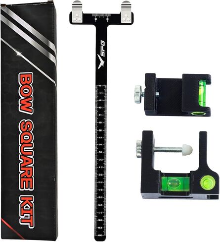 SPG Bow Square Level Kit 2 Pack - Archery Bow String Level Turning Kit, T-Shape Measurement Tool for Recurve Bows in Saudi Arabia