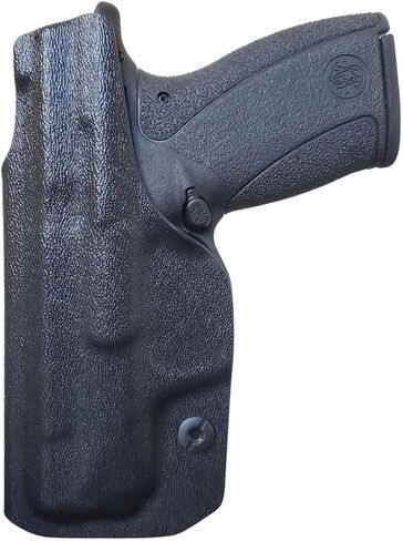 مناسب لحافظة Smith & Wesson Bodyguard 2.0 IWB - حامل مخفي داخل حزام الخصر، مقاس نحيف وآمن، انقر فوق Reholster، تصميم متين وخفيف الوزن - مصنوع بواسطة HAWKFIRE in Kuwait