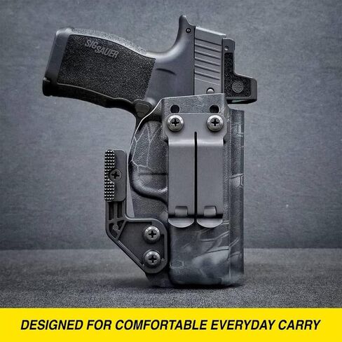 مشبك حزام أحادي الكتلة من DCC - مرفق IWB/OWB لحافظات الحمل المخفية - مقاسات 1.5 بوصة و1.75 بوصة - خيارات رمادي داكن غير لامع وFDE - أدوات التركيب متضمنة - صنع في الولايات المتحدة الأمريكية in Kuwait
