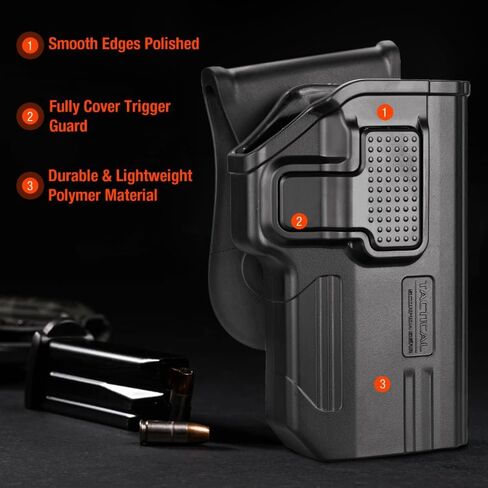 Tactical Scorpion Gear Polymer Paddle Level II Holster for All Byrna Launchers Fits: Byrna SD, LE and XL in Saudi Arabia