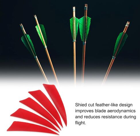 PATIKIL Arrows Vanes Arrow Feather Left Wings for DIY in Saudi Arabia