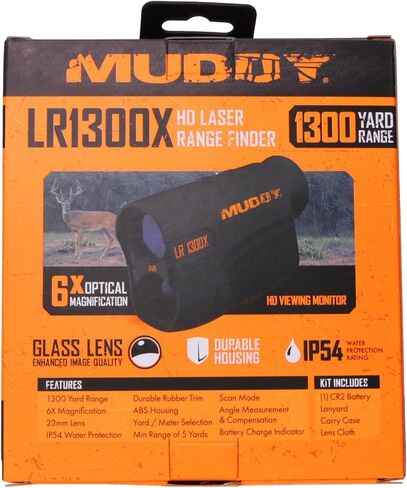 Muddy Hunting Outdoor Precision Rubber Trim Watertight Laser Range Finder in Saudi Arabia