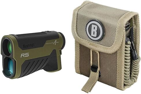 Bushnell R5 2000 AB Laser Rangefinder for Hunting and Shooting, 6x25mm, Bluetooth Connectivity, Applied Ballistics Ultralite, HD Optical System, IPX4 Waterproof, Includes Vault Lite Pouch in Saudi Arabia