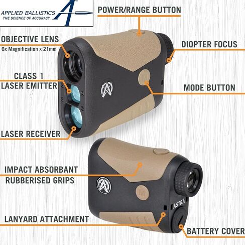 OTX2400B/A 2400yd محدد المدى بالليزر للصيد والرماية والجولف، شاشة OLED حمراء سريعة 0.1 ثانية ودقيقة +/-1 ياردة مع المقذوفات/المقذوفات التطبيقية، الفئة 1 905 نانومتر 0.25 متر، ليزر آمن للعين in Kuwait