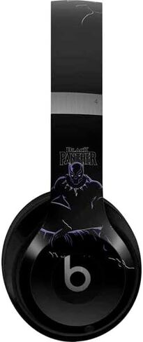 Skinit Decal Audio Skin Compatible with Beats Solo 4 Wireless Headphones - Officially Licensed Marvel Black Panther Night Time Watch Design in Saudi Arabia