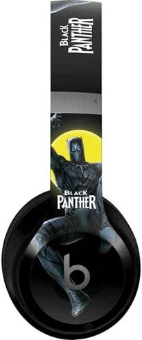 Skinit Decal Audio Skin Compatible with Beats Solo 4 Wireless Headphones - Officially Licensed Marvel Black Panther Night Time Watch Design in Saudi Arabia