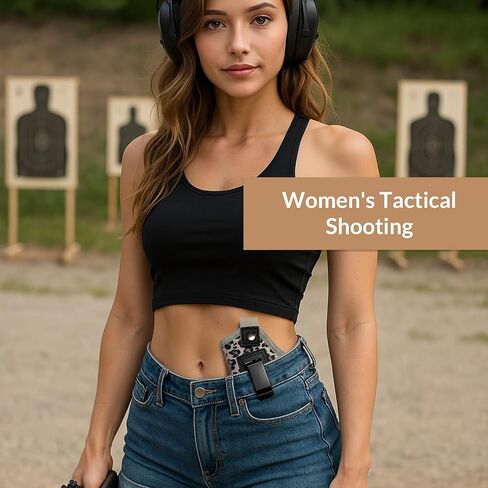 حافظة مسدس للنساء حافظة حمل مخفية للمسدسات حافظة IWB عالمية تناسب Glock 19 26 43 Springfie XD LC9 وجميع المسدسات المماثلة in Kuwait