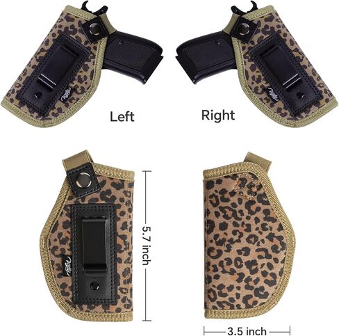 حافظة مسدس للنساء حافظة حمل مخفية للمسدسات حافظة IWB عالمية تناسب Glock 19 26 43 Springfie XD LC9 وجميع المسدسات المماثلة in Kuwait